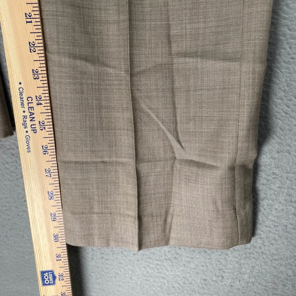 Tommy Hilfiger Men's Wool‎ Blend Dress Pants Slacks Tan Size 36x30 Pleated